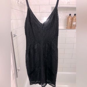 Guess black slim dress.